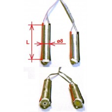 HTrb50 - Heatsink in shape of rod 50 mm - bevelled